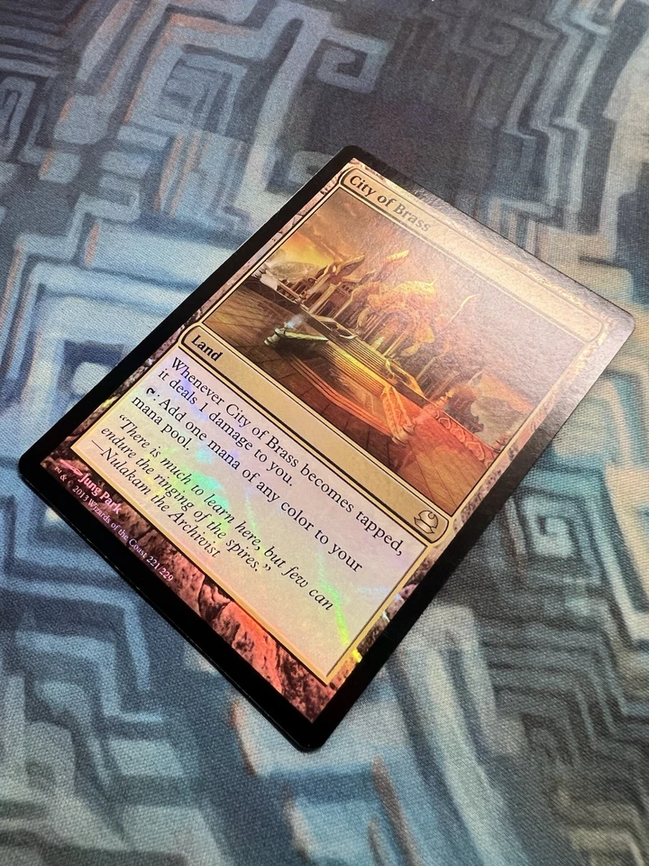 MTG Foil City of Brass NM- Modern Masters - Image 4 of 4