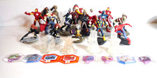 Disney Infinity 2.0 Marvel Super Heroes Figures-Power Disc-Crystals-27 Piece Lot