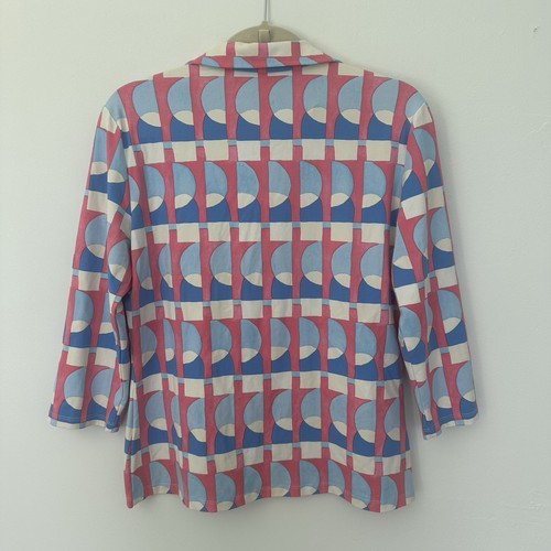J.Mclaughlin Womens 3/4 Sleeve Court Polo Top, Size Large - Picture 3 of 7