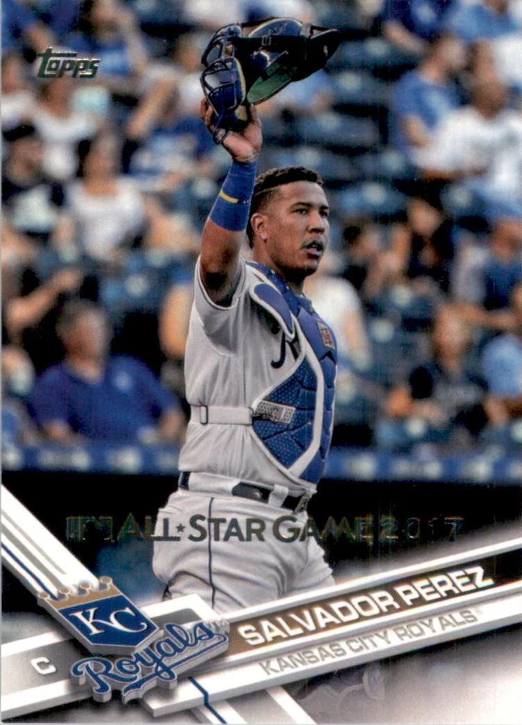 Salvador Perez trading card
