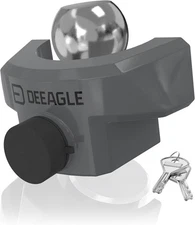 DEEAGLE Heavy Duty Trailer Coupler Lock, RV Trailer Locks Fits 2-5/16” Couplers