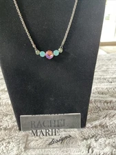 RACHEL MARIE DESIGN RMD Donna Tea Party Necklace Swarovski Crystals USA MADE!