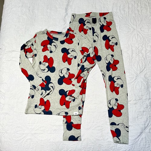Gap Disney Organic Cotton Minnie Mouse PJ Set Size 6 - Picture 2 of 7