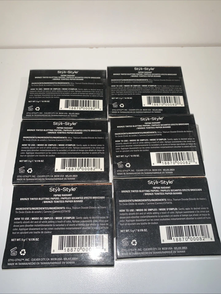 Styli-Style Bronze Tinted Blotting Papers (Radiant) - Image 3 of 3