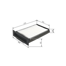 Filtre d'habitacle Land Rover FREELANDER