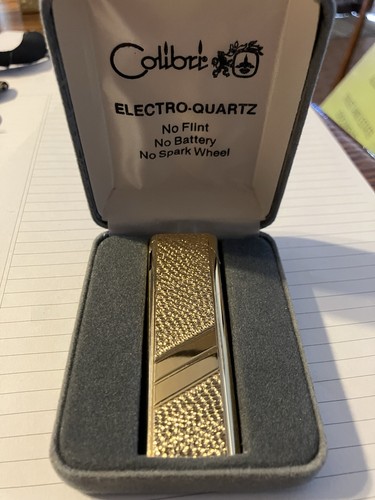 Colibri Electro-Quartz lighter - Untested - In Original Box Smoker