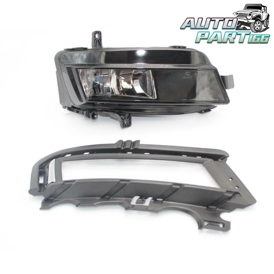 Juego de luces antiniebla delanteras + rejilla + cable para VW Golf 7 MK7 2013 2014 2015 2016 2017 Foto 4 de 4