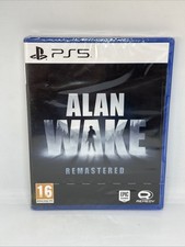 Image of SONY PS5 ALAN WAKE REMASTERED *BRAND NEW FACTORY SEALED* RARE PRINT