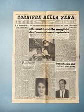 CORRIERE DELLA SERA DECEMBER 5, 1967 FIRST HEART TRANSPLANT CHRISTIAN BARNARD