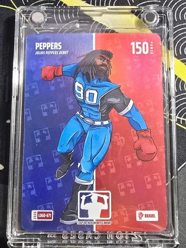 2026 Bo Jackson Battle Arena Peppers Logofoil Brawl SP Julius Peppers Debut