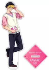Acrylic stand/acrylic panel Kaname Yo BIG clear stand "Kujiraku Boketsu Battery