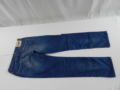 Levi 519 Slim Fit Jeans Straight Stretch Waist 30 Leg 30 W30 L30 Zip Fly (Q5351) - Picture 5 of 10