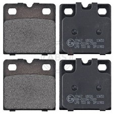 Bremsbelagsatz Scheibenfeststellbremse hinten ABS 37467 für ASTON MARTIN