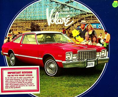 272029) Plymouth Volare - USA - Prospekt 1978