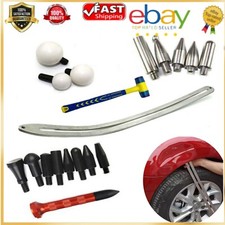 Car Fender Damage Repair Tools Flat Bar Tools Kit Car Dent Removal Kit Auto Fend