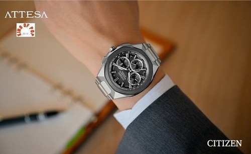 CITIZEN CC4104-53E Satellite Wave GPS SUP.TITANIUM F950 *FREE SHIPPING* - Picture 7 of 10