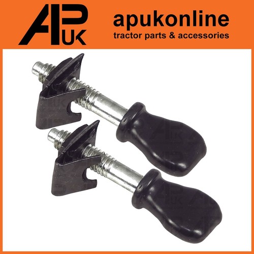 2x Gitterschraube & Clips für Ford 4100 4110 4610 4630 5610 6610 6700 6710 Traktor - Bild 4 von 5