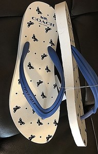 coach cleo flip flop