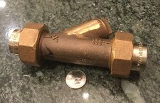 premier brass 1/2 250 PSI sediment strainer S7843100 1/2 NPS 400 WOG military 