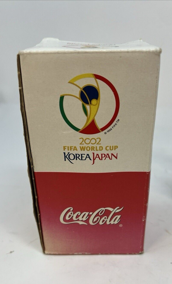 Coca Cola vintage glass FIFA World Cup 2002 Korea Japan used Coca Cola vintage glass FIFA World Cup 2002 Korea Japan used