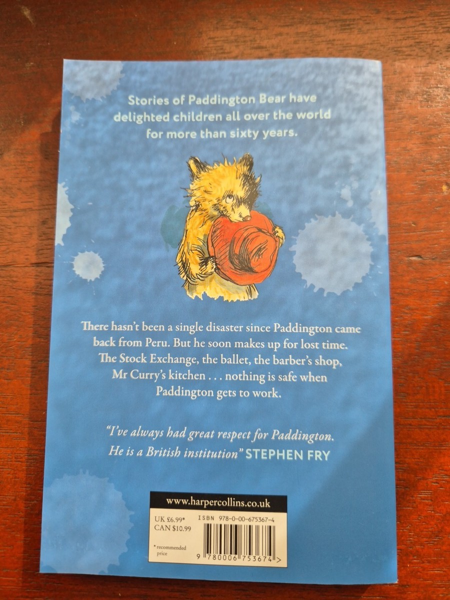 Paddington at Work by Michael Bond Paddington Bear book CLASSIC