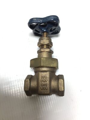 Nibco 1/2 threaded end T-136 Gate Valve - Bronze, Non-Rising Stem, Union Bonnet