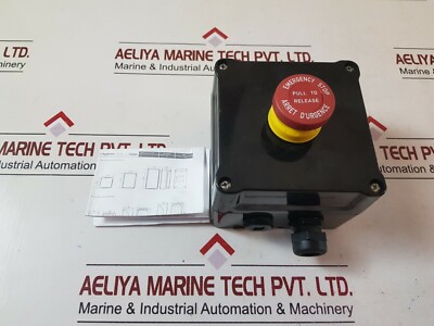 Ceag GHG411 Emergency Push Button Red Cap Eex CSPE