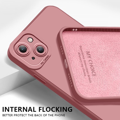 Thin Liquid Silicone Soft Cover Case For iPhone 15 14 13 12 11 Pro Max XS XR 8 7 - Picture 20 of 25