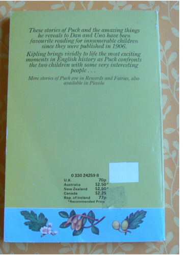 PUCK OF POOK'S HILL, Rudyard Kipling/Millar, Piccolo PB 1906/1975 Ten stories - Picture 2 of 15