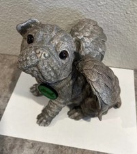 Heavenly Angel French Bulldog Statue Pet Memorial Michael Carr Designs New