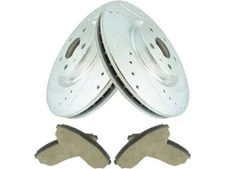 For 2008-2014 Cadillac CTS Brake Pad and Rotor Kit Front 47147ZBZH 2013 2010