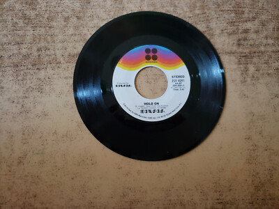 1980s MINT-EXC Kansas  Hold On / Don't Open Your Eyes 4291 45
