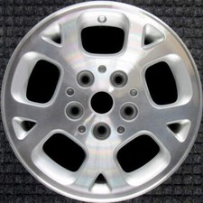 Jeep Grand Cherokee Machined W Silver Pockets 16 Inch Oem Wheel 1999 To 2003 Jeep Grand Cherokee Machined W Silver Pockets 16 Inch Oem Wheel 1999 To 2003