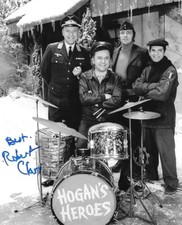 * ROBERT CLARY * signed 8x10 photo * HOGAN'S HEROES * COA * 9