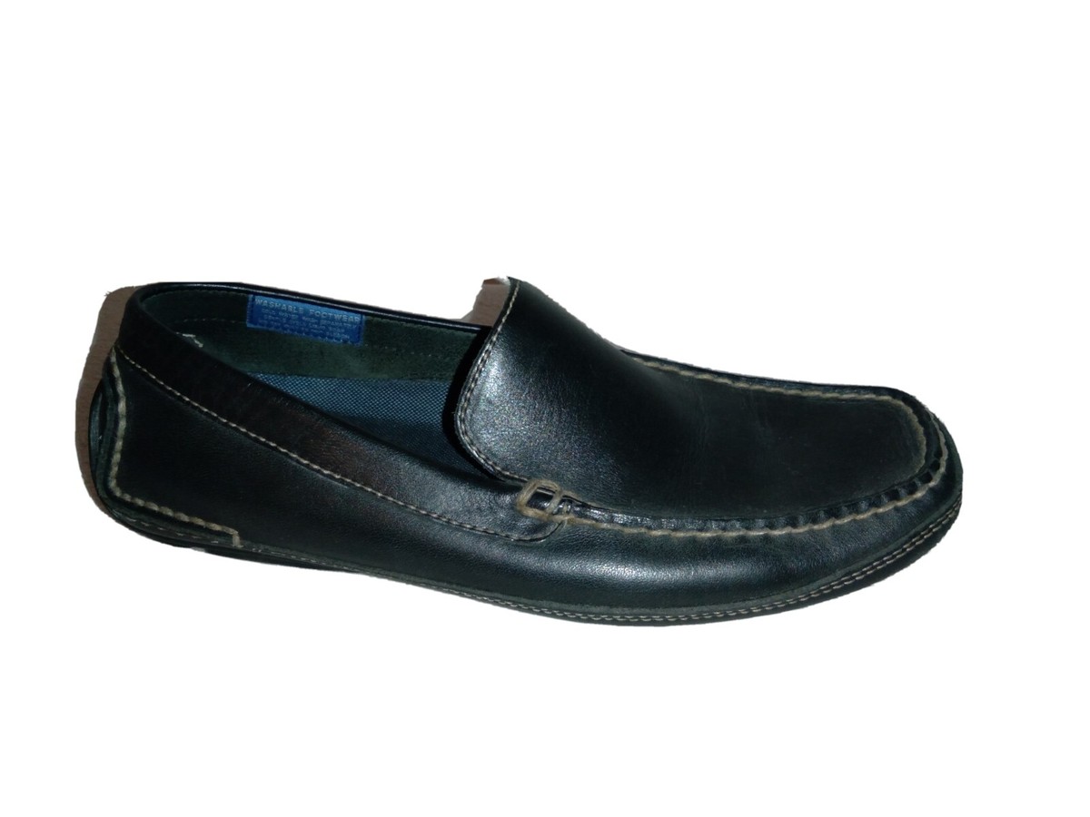 Rockport Washable Footwear Loafers Mens Size 8 M Black  display picture 3