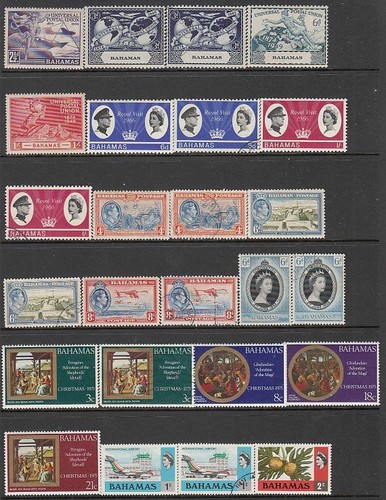 Bahamas - 466no. different stamps 1850-2020 (CV $1,100) (75% OFF SALE) - Picture 6 of 15