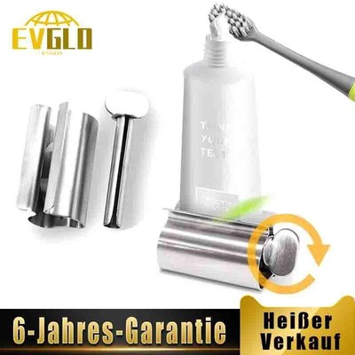 Tubenpresse Edelstahl Toothpaste Squeezer Mit Standfunktion Zahnpasta Quetscher