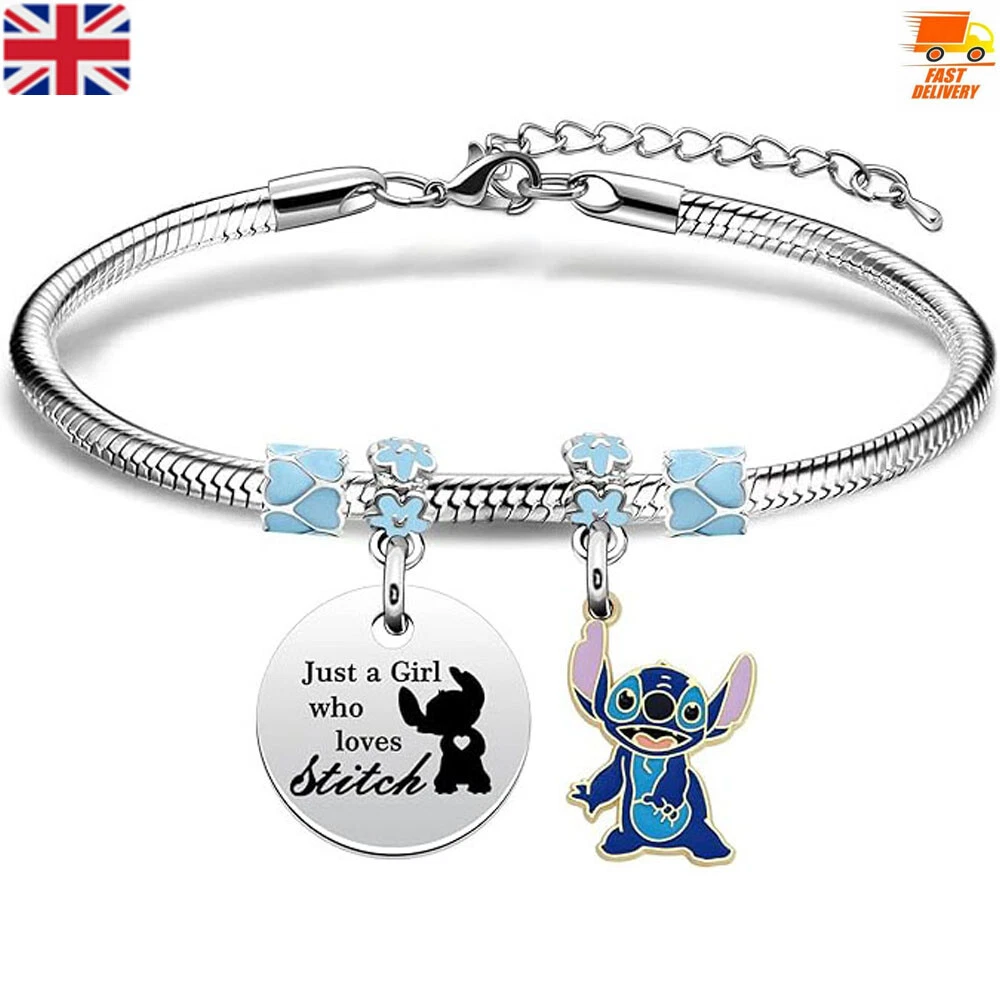 Stitch charm best sale bracelet