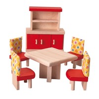 Plan Toys Doll House Dining Room - Neo Style , New, Free Shipping on sale Plan Toys Doll House Dining Room - Neo Style , New, Free Shipping on sale