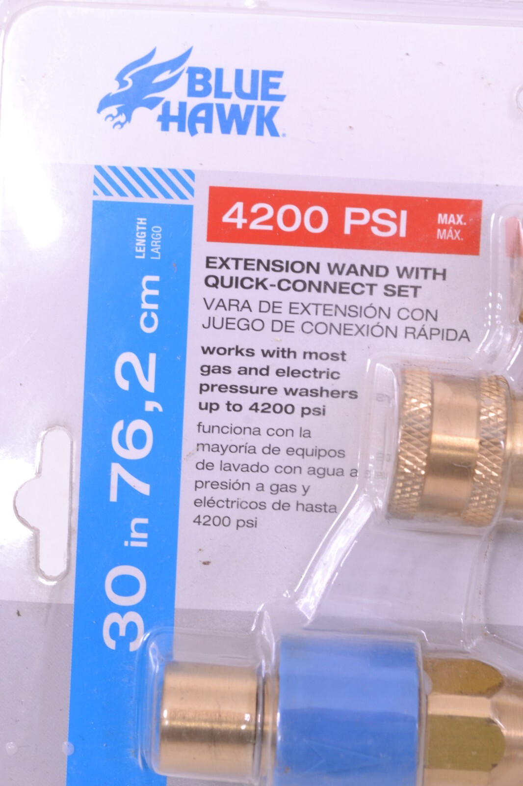 Power Washer Wand 30" Extension Quick Connect Kit Angle 4200 PSI New