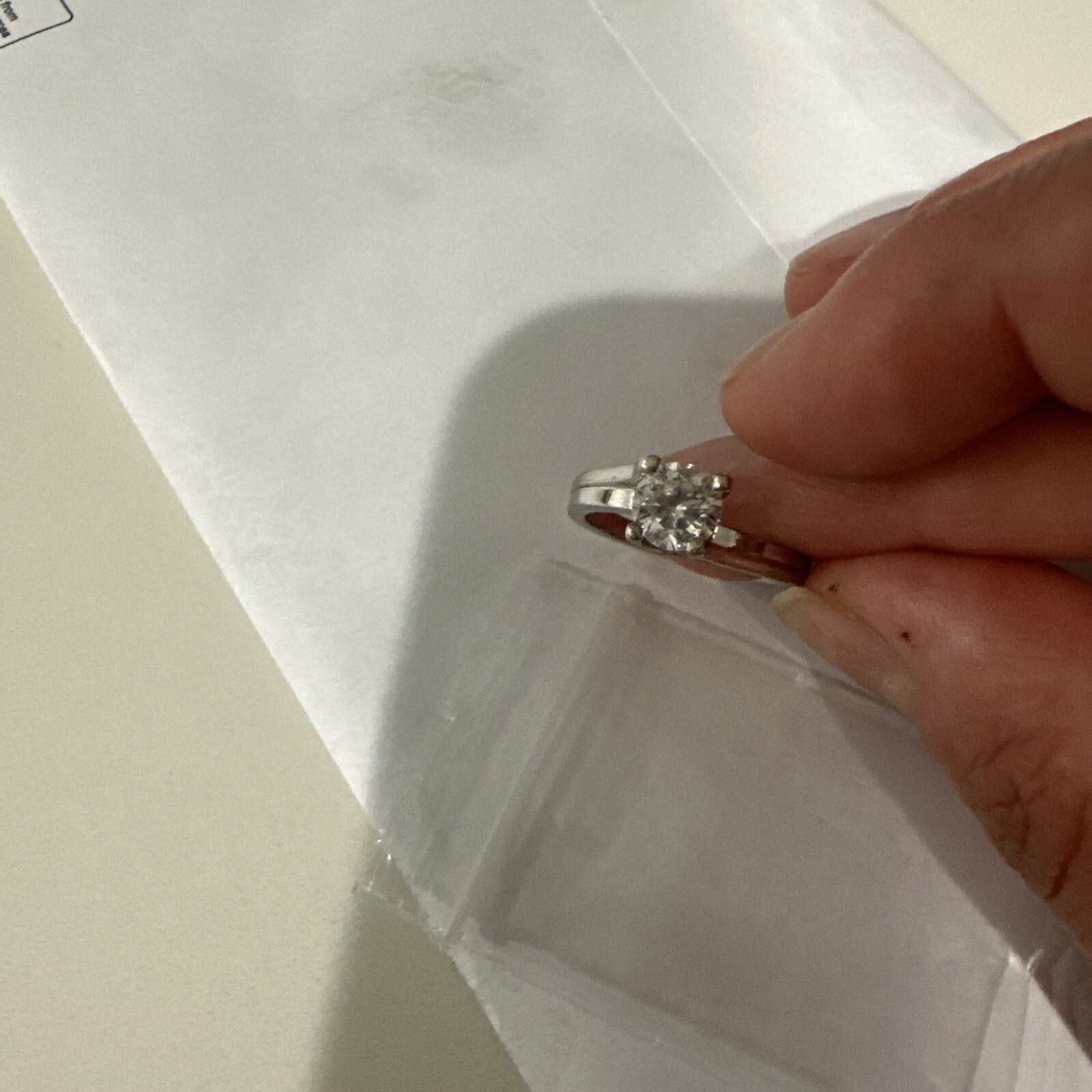 SOLID 925 Sterling Silver Ring for Her Engagement… - image 7