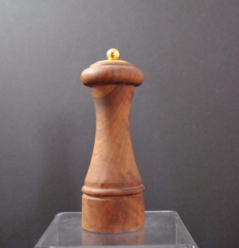 Vintage Thompson Holz Holz gedrechselt Salzstreuer Mid Century Modern 10" GD7 - Bild 2 von 9