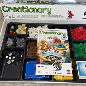 Retired LEGO Games Creationary (3844) Very Good Condition. Box Damage Only.