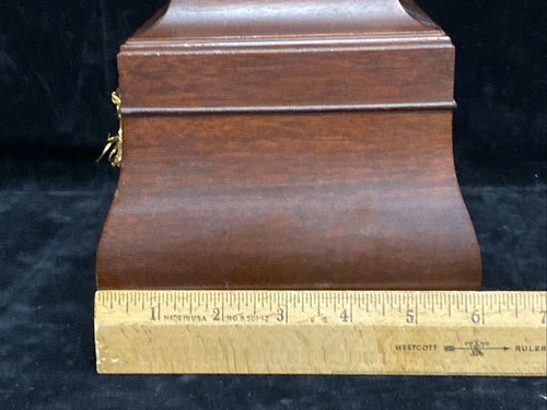 Col. Williamsburg Restoration Virginia Metal Crafters Mahogany Box & Key SFC - Picture 16 of 24
