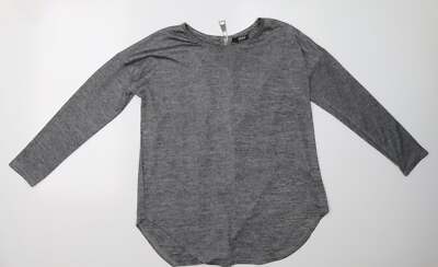 quix Damen Sweatshirt grau Polyestermischung Größe M