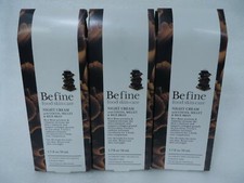 BEFINE FOOD SKIN CARE NIGHT CREAM 1.7 OZ  Lot of 3 