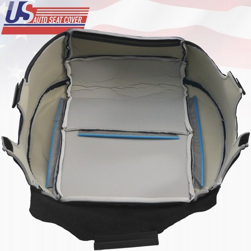 2010 - 2014 Chevy Silverado Driver Bottom Replacement Cloth Seat Cover Black - Picture 8 of 8