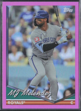 2024 Topps Archives Pink Foilboard #220 M.J. Melendez - Kansas City Royals MINT