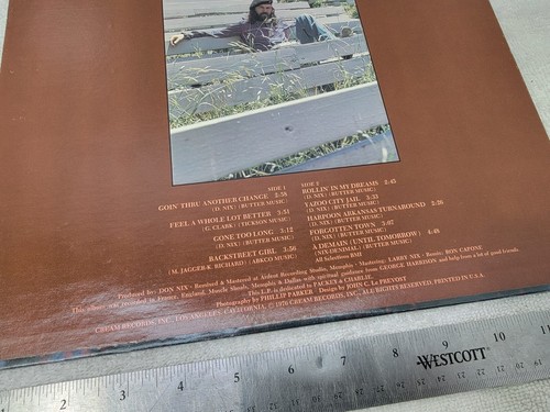 Don Nix Gone Too Long Date 1976 Cream CR-1001 Vinyl LP Album Record - Picture 4 of 11