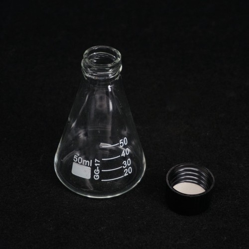 Glass 50-3000ml Conical Erlenmeyer Narrow Mouth Screw Cap Flask Lab Glassware - Picture 8 of 53